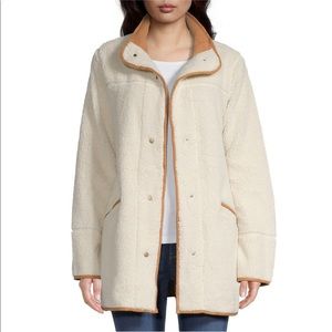 St. John’s Bay Lightweight faux fur coat
